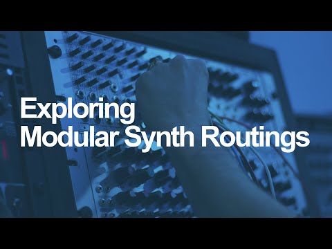 Exploring Modular Synth Routings | Davide Squillace.