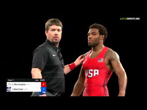 Final X/FS 74 KG - FX#1 - Jordan Burroughs (SKWC) Vs. Isaiah Martinez (TMWC)