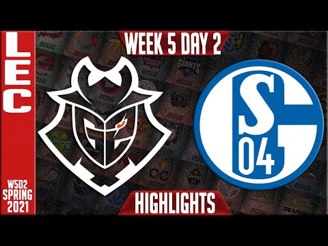 G2 vs S04 Highlights | LEC Spring 2021 W5D2 | G2 Esports vs Schalke 04
