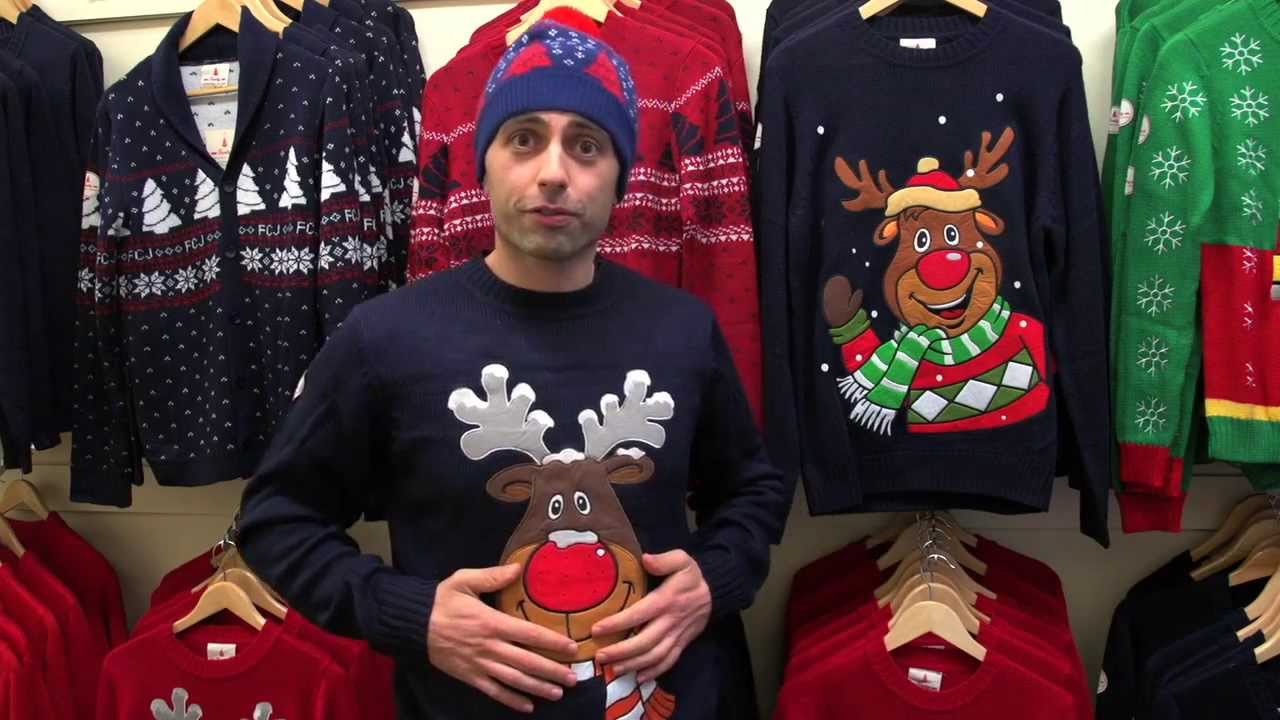 Rudolph Christmas Jumper with Lights