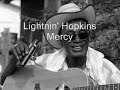 Lightnin' Hopkins-Mercy