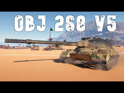 World of Tanks Object 268 Version V - 5 Kills 9,5K Damage