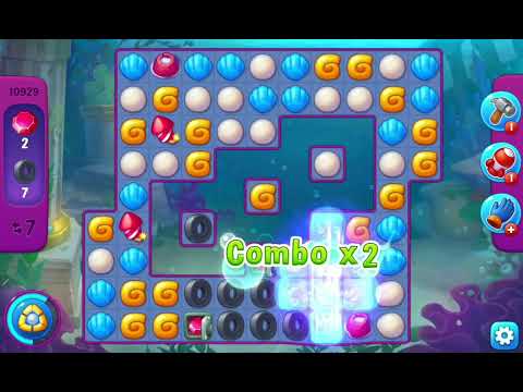 Fishdom Super Hard Level 10929 (with Double Lightning Booster) @choraelmin