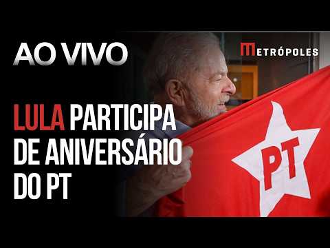 ÍNTEGRA: Lula participa de ato de aniversário de 46 anos do PT