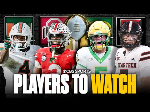 College Football Playoff Quarterfinals Preview: Players to Watch from EVERY team 👀