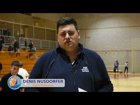 Denis Nusdorfer po tekmi Portorož - Postojna