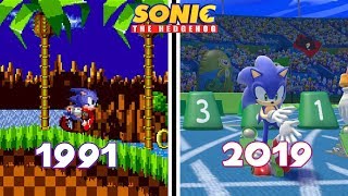 Sonic the Hedgehog Games Evolution (1991 - 2019)