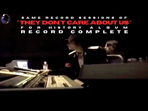 🔴[RARE] MICHAEL JACKSON'S RECORDING SESSION "THEY DON'T CARE ABOUT US" [RECORD COMPLETE]