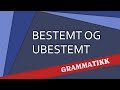 Norsk språk (Język norweski) - Bestemt og ubestemt 