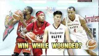 PBA Commissioner's Cup Highlights:  Alaska vs. Blackwater March 22, 2017