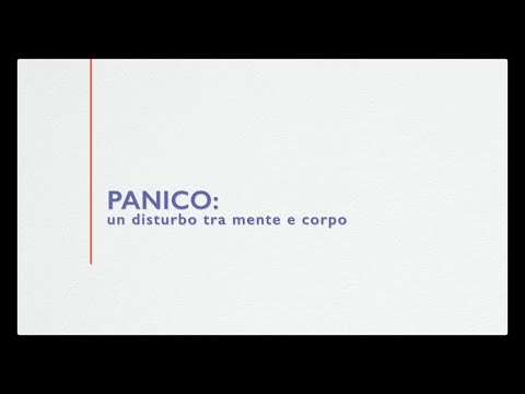 Panico! Un disturbo tra mente e corpo. Intervista al Professor Giampaolo Perna