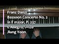 Piano Part- Danzi, Bassoon Concerto No. 2 in F major, P. 237,  I. Allegro (♩=120)
