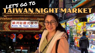 Taiwan Vlogs: Exploring RAOHE & SHILIN NIGHT MARKET! | doc jean's travels