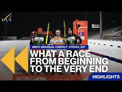 WHAT A RACE FROM BEGINNING TO THE VERY END | Highlights | FIS Nordic Combined