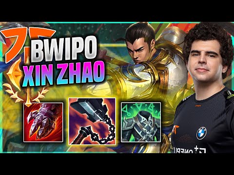 BWIPO IS INSANE WITH XIN ZHAO! - FNC Bwipo Plays Xin Zhao JUNGLE vs Diana! | Patch 11.15