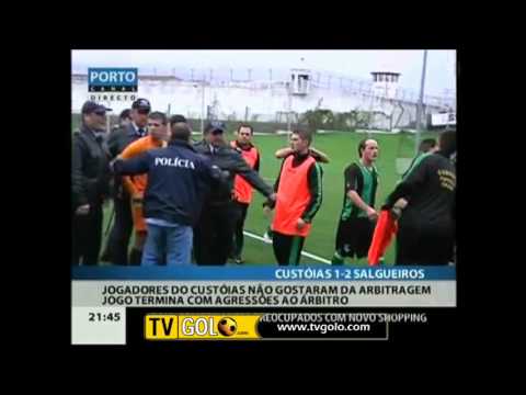 Custoias 1-2 Salgueiros (Incidentes)