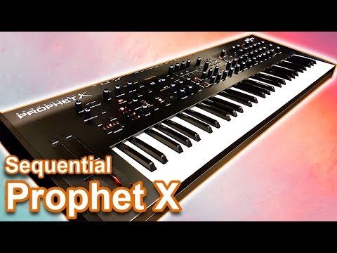 SEQUENTIAL PROPHET X - Sounds, Presets & Ambient Soundscapes【SYNTH DEMO】