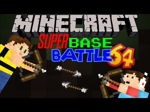 EPIC Minecraft PvP: Super Base Battle 64 with INSANE twists!