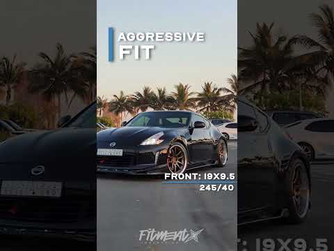 2017 Nissan 370Z Base with 19x9.5 Aodhan Ds02 and Federal