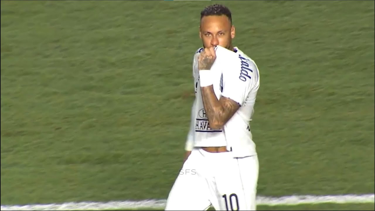 Neymar Scores First Goal Since Returning to Santos! 🔥 | Best Performance Yet Against Agua Santa 💥