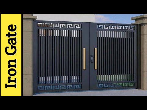Top 40 Latest Iron Gate Designs in 2025 | Modern Main Gate Ideas for Home Entrance Gate. 