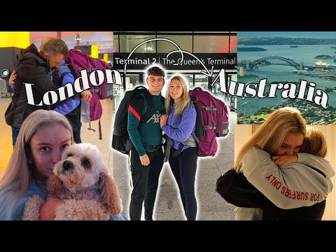 TRAVEL TO AUSTRALIA WITH US!! *on a 29h flight* ✈️