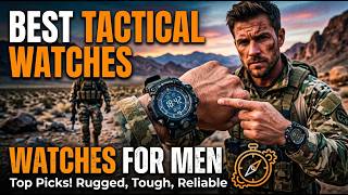 TOP 5 Best Tactical Watches For Men 2026