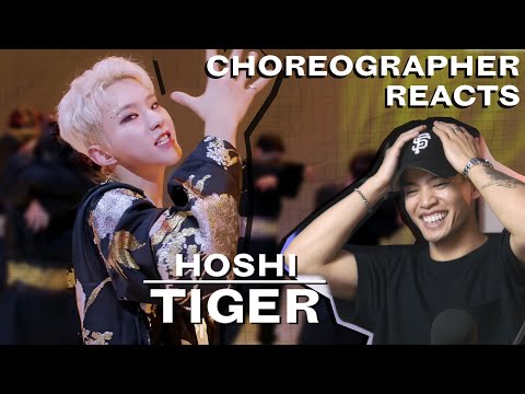 Dancer Reacts to HOSHI [SEVENTEEN] - TIGER Studio Choom & Choreography Video