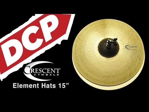 Crescent Element Hi Hat Cymbals 15" 1096/1456 grams