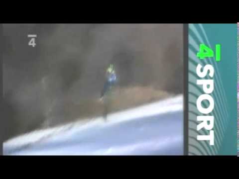 Andi Rauschmeier-Predazzo 1990 HORRIBLE CRASH