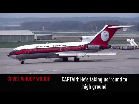 Dan-Air flight 1008 - Cockpit Voice Recorder (with Subtitles)