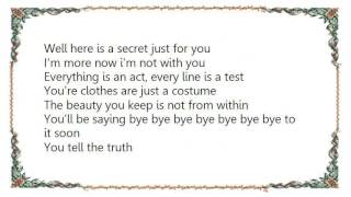 Kathryn Williams - Tell the Truth as If It Were Lies Lyrics