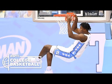 美國大學在常規賽收官戰中主宰了杜克大學 [精彩] | ESPN大學籃球頻道 (UNC dominates Duke in regular season finale [HIGHLIGHTS] | ESPN College Basketball)