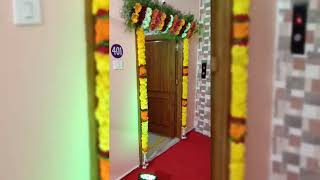 House Warming flower Decorations || Flower Decorations || Think Celebrations....