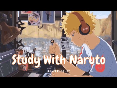3 Hour Study With Naruto | Pomodoro 45/15, Lofi Music