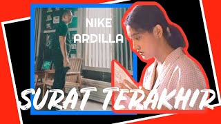 Download lagu 𝗦𝗨𝗥𝗔𝗧 𝗧𝗘𝗥𝗔𝗞𝗛𝗜𝗥 - 𝗡𝗶𝗸𝗲 𝗔𝗿𝗱𝗶𝗹𝗹𝗮 ( Video Lirik ) mp3 Download lagu 𝗦𝗨𝗥𝗔𝗧 𝗧𝗘𝗥𝗔𝗞𝗛𝗜𝗥 - 𝗡𝗶𝗸𝗲 𝗔𝗿𝗱𝗶𝗹𝗹𝗮 ( Video Lirik ) mp3