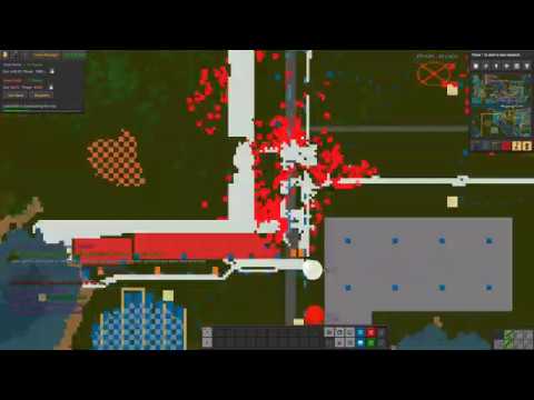 Factorio Biter Battles 427.9% Evo, 1.1 million threat (last 20 mins)