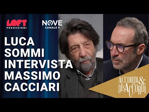 Luca Sommi interviews Massimo Cacciari