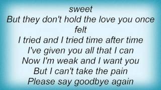 Lucero - Goodbye Again Lyrics