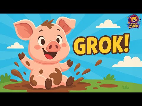 Prase malo 🐷 Vesele Zverke | Zabavna dečija pesma za đuskanje!