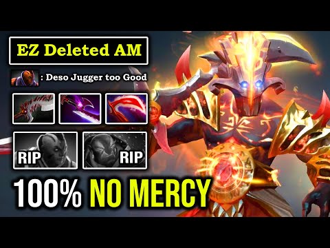 THIS IS WHY DESOLATOR JUGGER IS THE BEST 100% No Mercy Madness Slash Deleted 9K Anti Mage in 2s IMBA