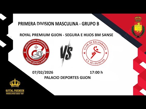 ROYAL PREMIUM GIJON  🆚SEGURA E HIJOS BM SANSE  20ª Jornada Primera división Grupo B