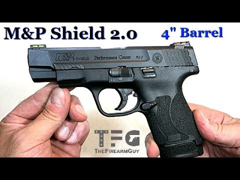 New S\u0026W Performance Center Shield Plus Comp Carry Model Gun Review
