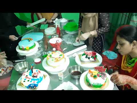 Fondant and Gumpaste workshop /pastry king by monir
