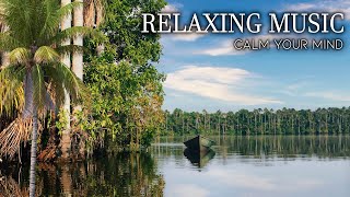 Relaxing Native American Flute Music and Rainforest Water Sounds To Calm Your Mind