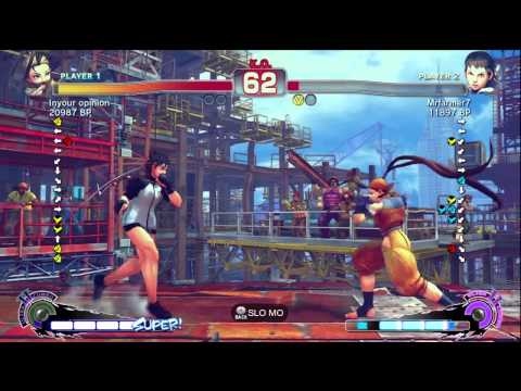 Iyo [Ibuki] vs Mrfarmer7 [Sakura] SSF4 Japanese Online Ranked Matches - TRUE-HD