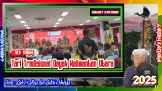 Download lagu Arts and Culture - Traditional Dayak Dance from North Kalimantan Province @galerykaltara mp3