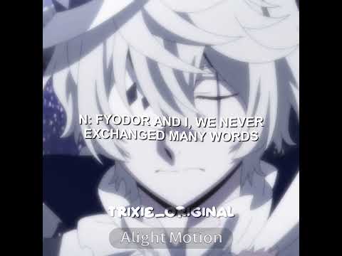 #NIKOLAI || is it cold outside? || #bsd #bungoustraydogs #nikolai #nikolaigogol #angst #anime