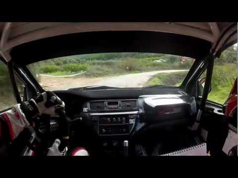 Rally Catalunya 2012 SS15 - 4,11km, onboard J.Melichárek-E.Melichárek, Mitsubishi Lancer EVOIX