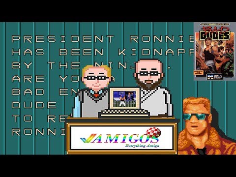 Bad Dudes Review | Amigos: Everything Amiga Podcast 113 | Commodore Amiga